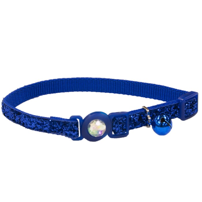 Coastal Fashion Safe Cat безпечний нашийник для котів 1смХ30см, синій.